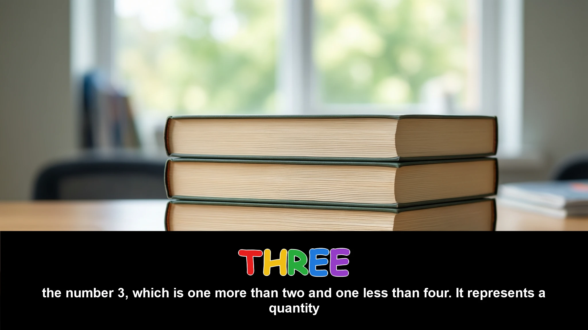 English Illustration for three